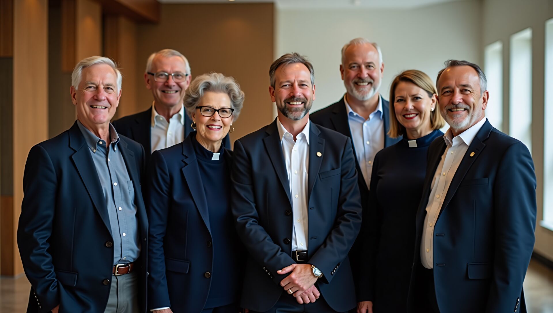 A group of chaplains together